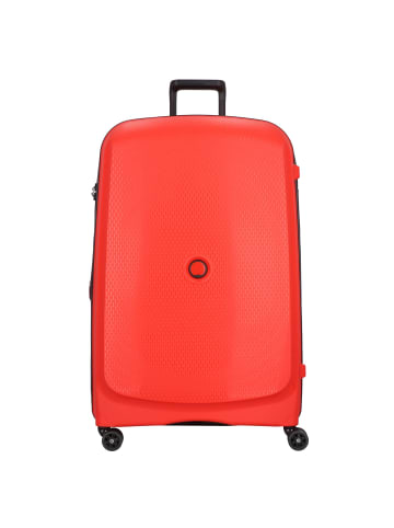 Delsey Belmont Plus 4-Rollen Trolley 82 cm in blasses rot