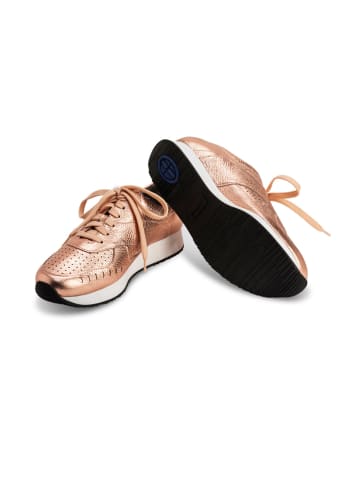 VITAFORM Hirschleder Sneaker in rosegold