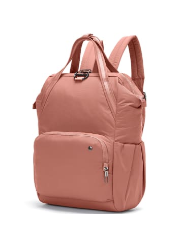 Pacsafe Citysafe CX City Rucksack RFID 39 cm Laptopfach in econyl rose