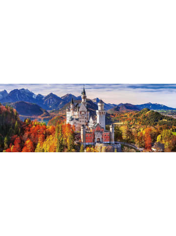 Ravensburger Schloss in Bayern. Panorama Puzzle 1000 Teile