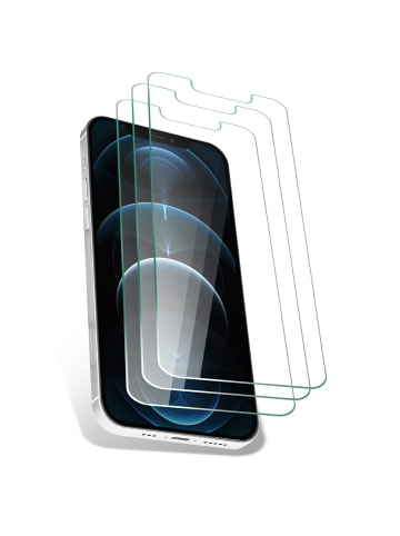 Platyne 3er-Pack Panzerglas für iPhone 12/12 Pro in Transparent