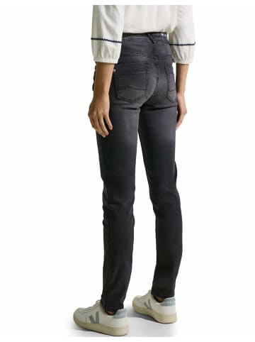 Cecil Slim Fit Jeans für Damen in schwarz