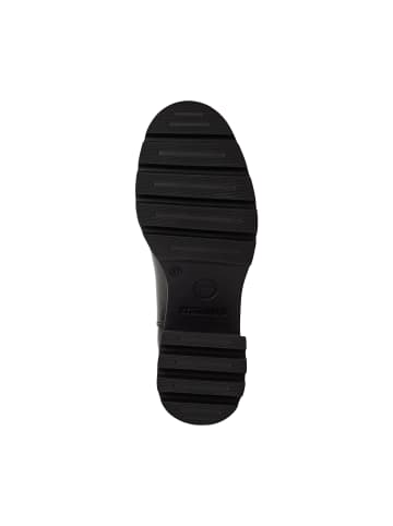 Victoria Tamaris Chelsea-Absatzstiefelette aus Leder Schwarz
