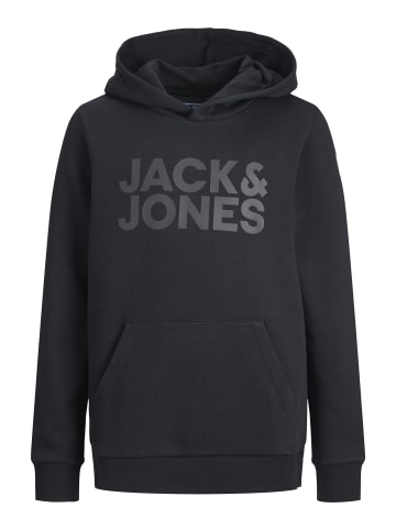 JACK & JONES Junior Kapuzenpullover in Black 3