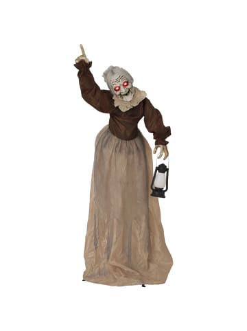 Outsunny Halloween Dekoration-90L x 25B x 150H cm-Braun