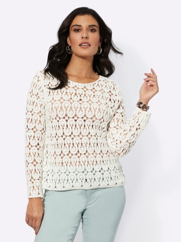 creation L Pullover in ecru