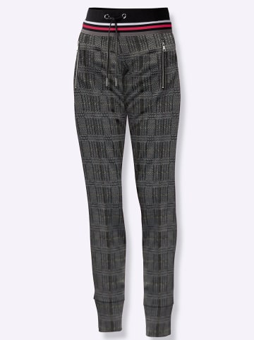 WITT WEIDEN Jersey-Hose in steingrau-meliert