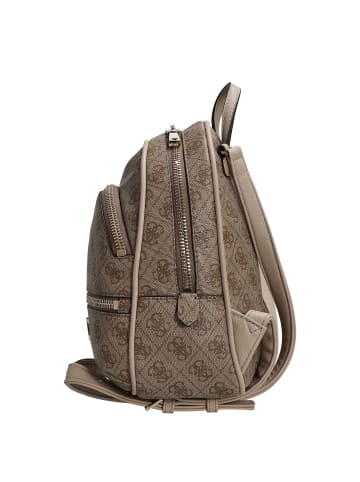 Guess Manhattan II - Rucksack 26 cm (coal logo) in latte logo