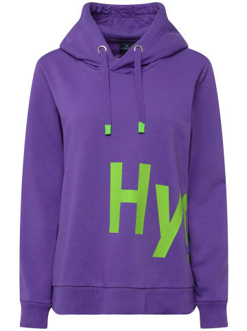 LAURASØN Sweatshirt in lila