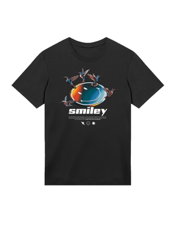 F4NT4STIC T-Shirt Smiley Originals Take The Time To Smile in schwarz