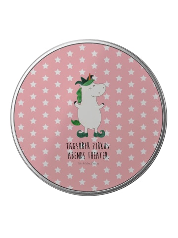 Mr. & Mrs. Panda Dose Einhorn Joker mit Spruch in Rot Pastell