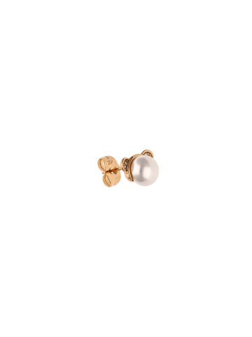 faina Women Stud Earrings in Gold White