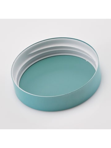 Zeller Glasbehälter für Schüttgüter, 1200 ml in Blau, Ø 10 cm