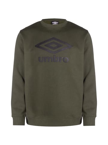 Umbro Sweatshirt Core in dunkelgrün / schwarz