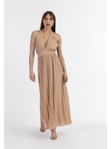 faina Damen Maxikleid in Gold