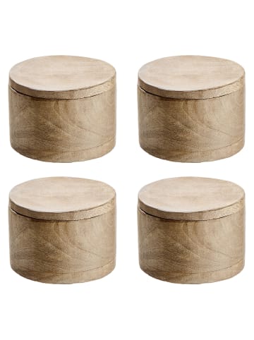 Butlers Gewürzdose MANGO DAYS 4er-Set in Braun