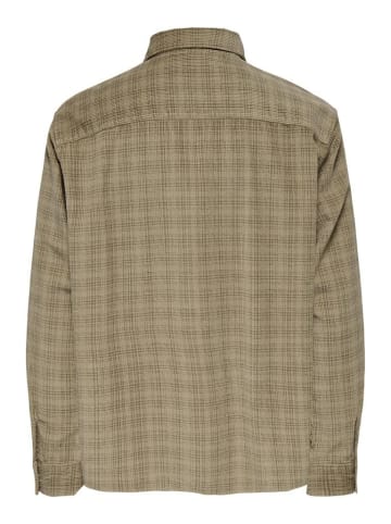 Only&Sons Langarmhemd in chinchilla