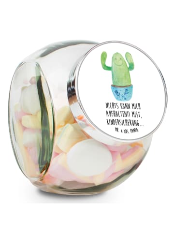 Mr. & Mrs. Panda Bonboniere Kaktus Happy mit Spruch in Weiß
