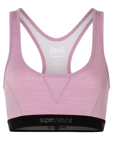 super.natural Merino Sport-BH in rosa