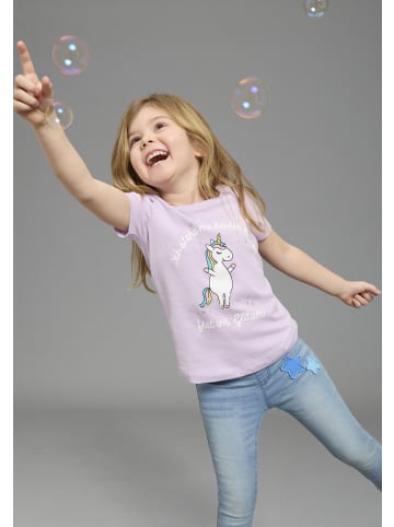 Kidsworld T-Shirt in flieder