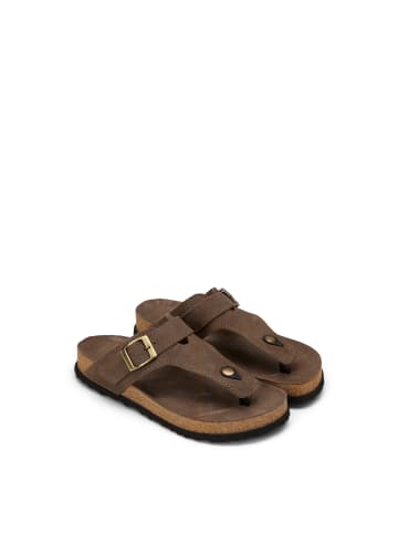 Marc O'Polo Zehentrenner-Pantolette Model Quinn in Faded Brown