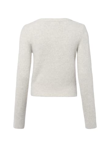 Marie Lund Strickjacke in hellgrau - 0002