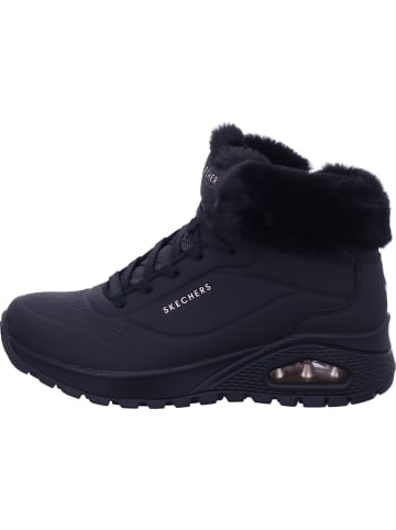 Skechers Damen Winterschuhe warm UNO RUGGED - ARCTIC AVENUE in Schwarz