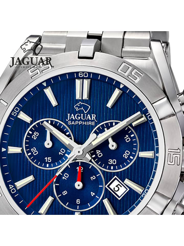 Jaguar Chronograph-Armbanduhr Jaguar Executive silber extra groß (ca. 45,8mm)