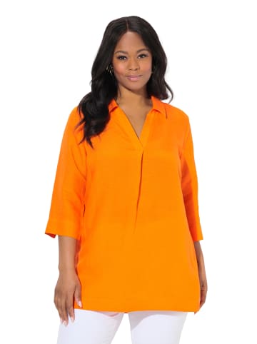 Ulla Popken Blusentop in hellorange