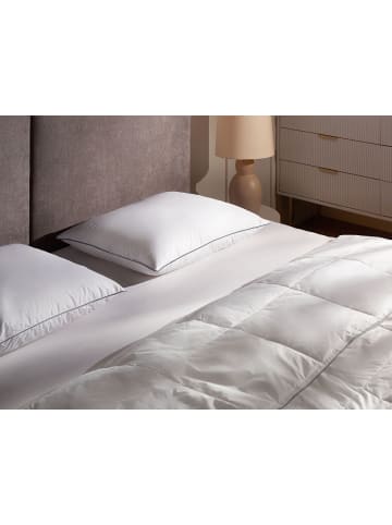 Beliani Kissen TEIDE in Weiß - (W) 50 x (H) 9 x (L) 60 cm