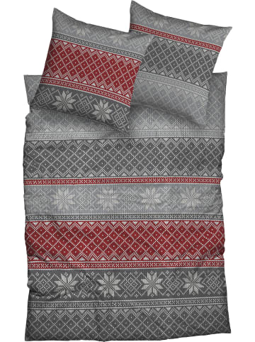 Casatex Biber Bettwäsche in grau