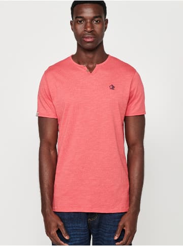 KOROSHI Kurzarm T-Shirt in pink