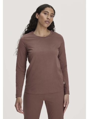 Hessnatur Schlafshirt in rosébraun