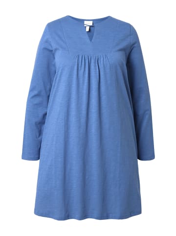 Ulla Popken Longshirt in helles segelblau