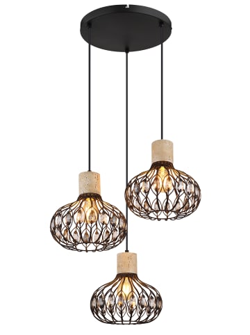 Globo lighting Hängeleuchte "DORTHY" in black