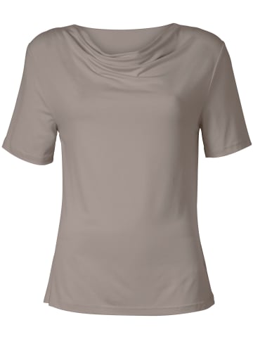 WITT WEIDEN Kurzarm-Shirt in taupe