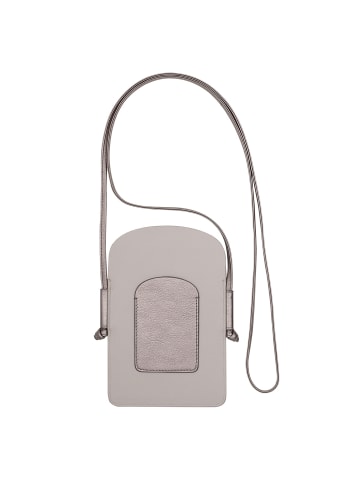 DuDu Colorful Minorca Handytasche Leder 12 cm silber