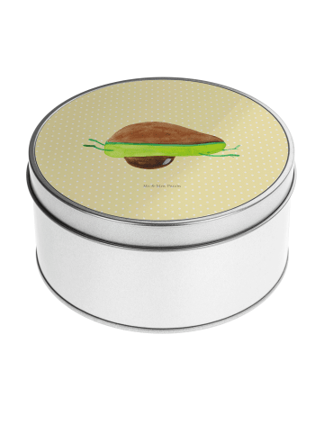 Mr. & Mrs. Panda Dose Avocado Yoga ohne Spruch in Gelb Pastell