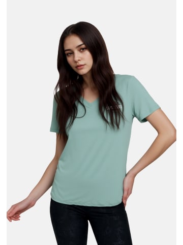 Only Play T-Shirt 'Save Life' in hellgrün