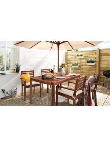 home24 Sonnenschirm Sombrilla in Beige