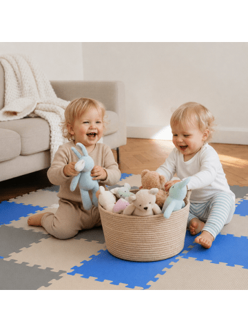 LittleTom Baby Spielmatte Sonia 27-tlg. im 3 Farben Mix