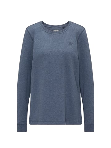 DreiMaster Sweatshirt in Dunkelgraublau Melange