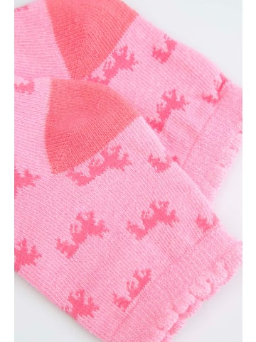 Coccodrillo Socken in rosa