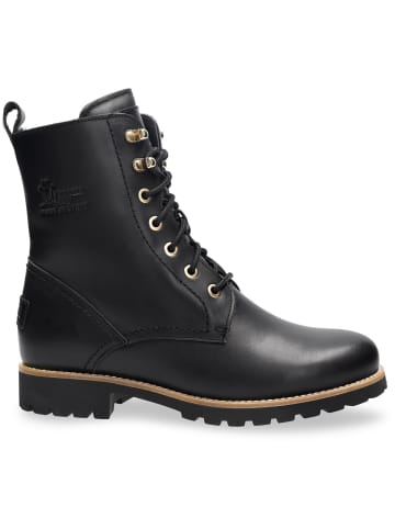 PANAMA JACK Schnürstiefelette in schwarz