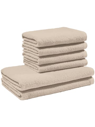 REDBEST Frottier Frottier-Set 6-teilig Oceanside in beige