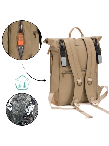 fillikid Wickelrucksack Berlin in Sand Beige
