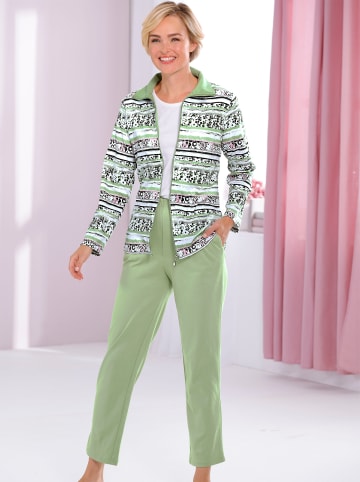 WITT WEIDEN Hausanzug in eucalyptus-bedruckt