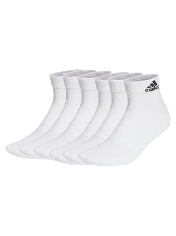 adidas Socken 6er Pack in Weiß