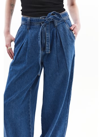 OXXO Röhrenhose MID BLUE DENIM
