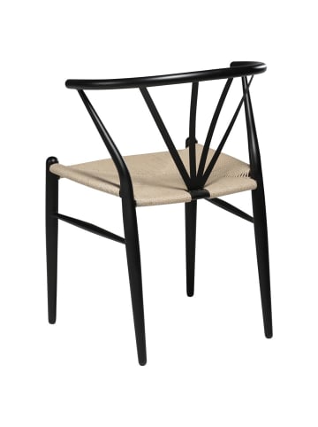 ebuy24 Esszimmerstuhl Delta Schwarz 2er Set